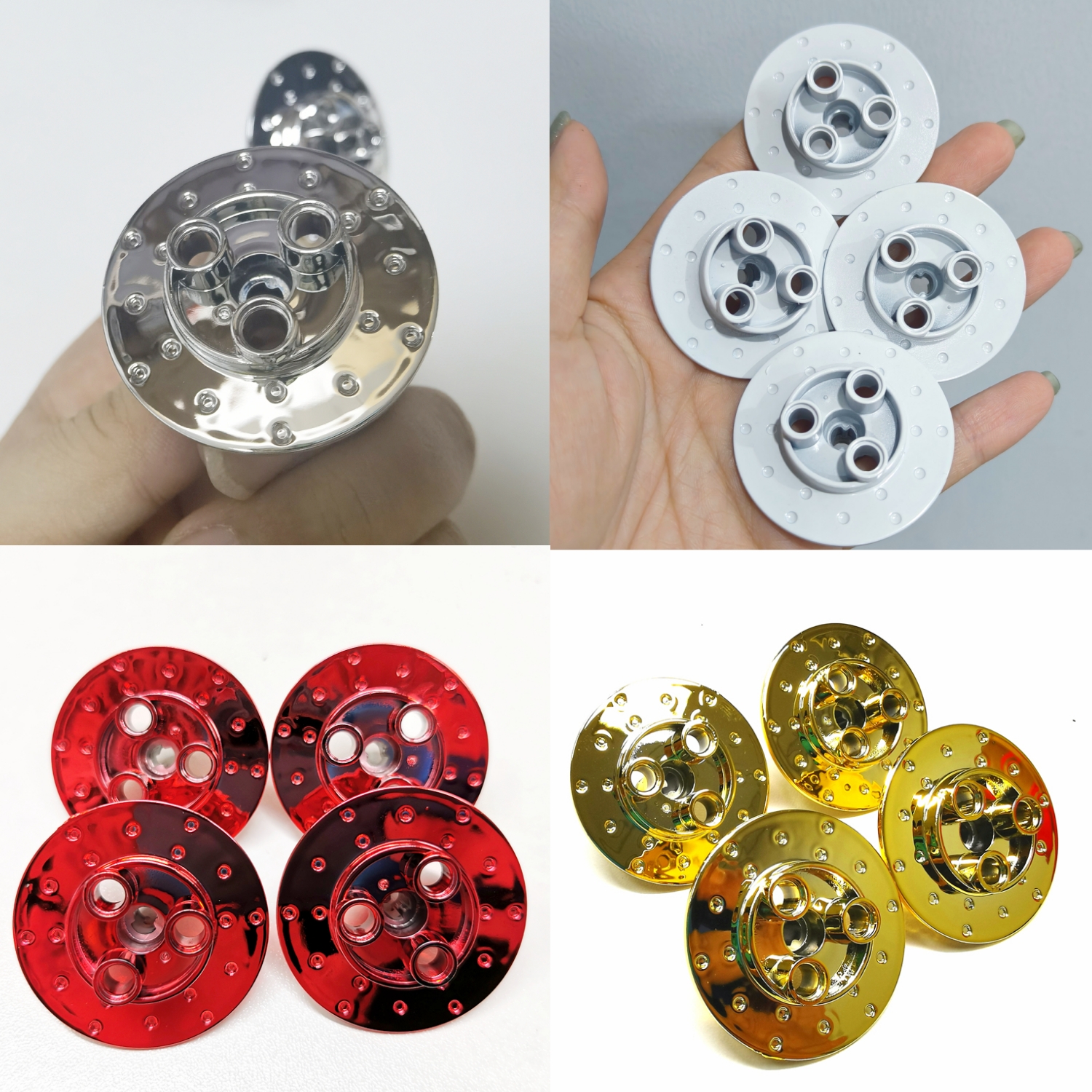 3D Printing Lego - MOC Electroplating 35189 Brake Disc Modification