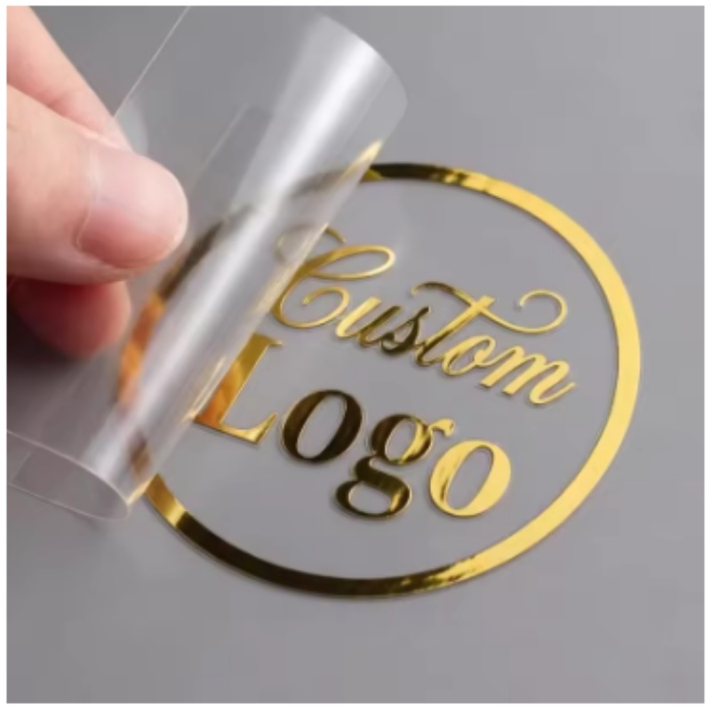 3D Printing Yourself - Custom 3D Gold Transfer Sticker Silver