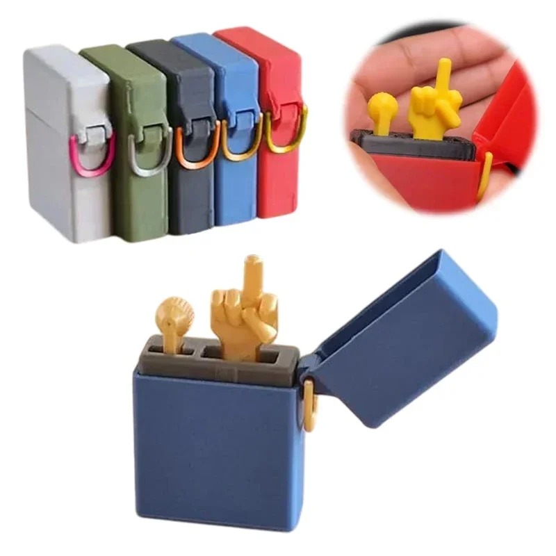 3D Printing Gif - 3D Printed Middle Finger Prank Model