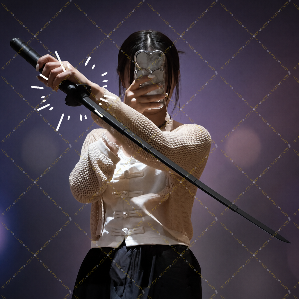 3D Printing Foto - 65cm 3D Printing Retractable Samurai Sword