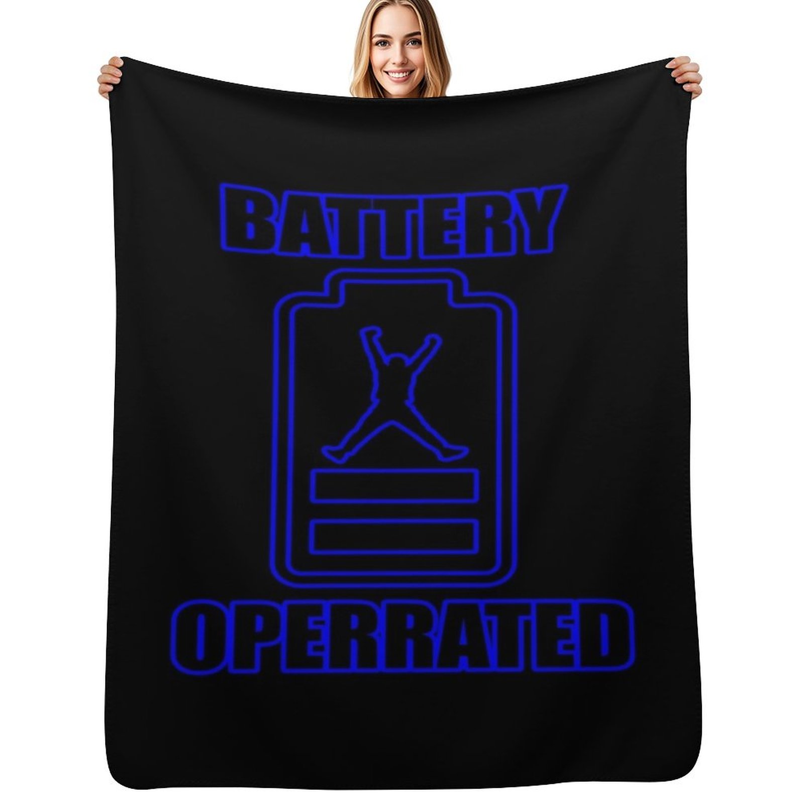 3D Printing Operator - Battery Operated Throw Blanket Cozy Warm