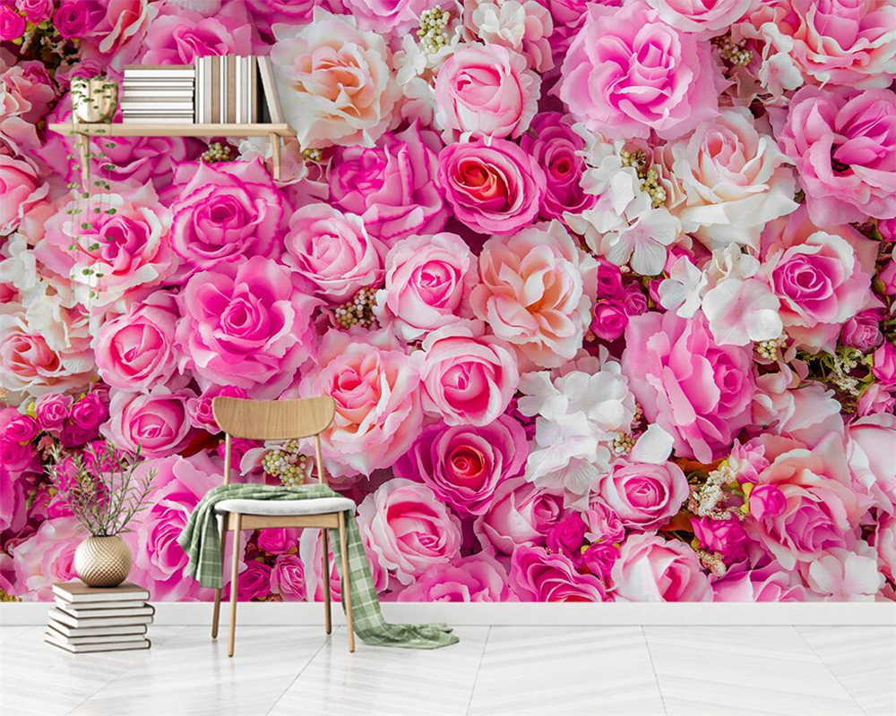 3D Printing Foto - Custom Wallpaper photo Nordic Modern Pink