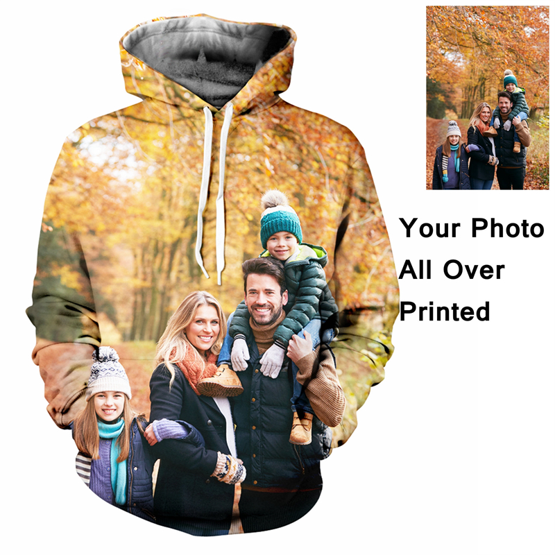 3D Printing Foto - Custom 3D Print Hoodie For Men