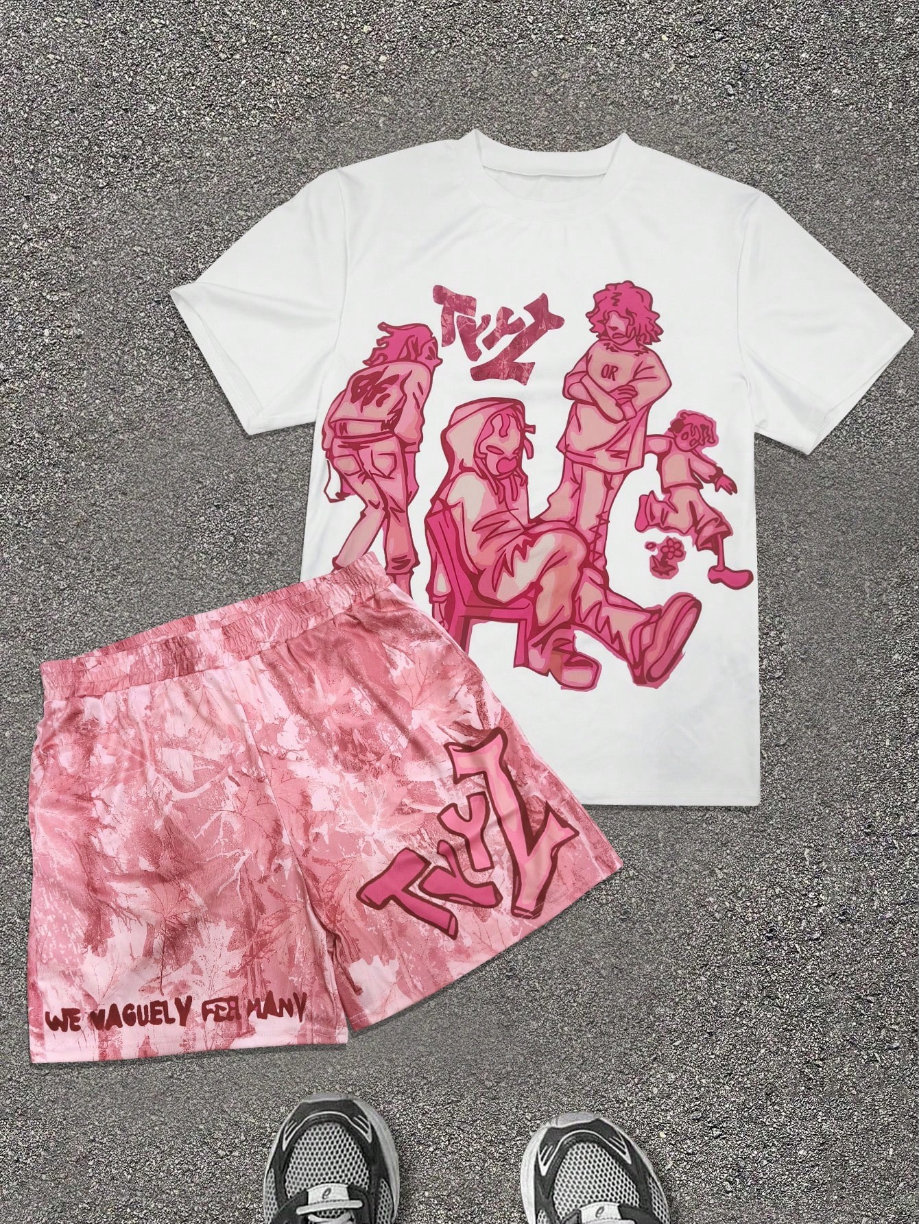 3D Printing Kit - 2026 Summer New Men's Short-Sleeved Shorts