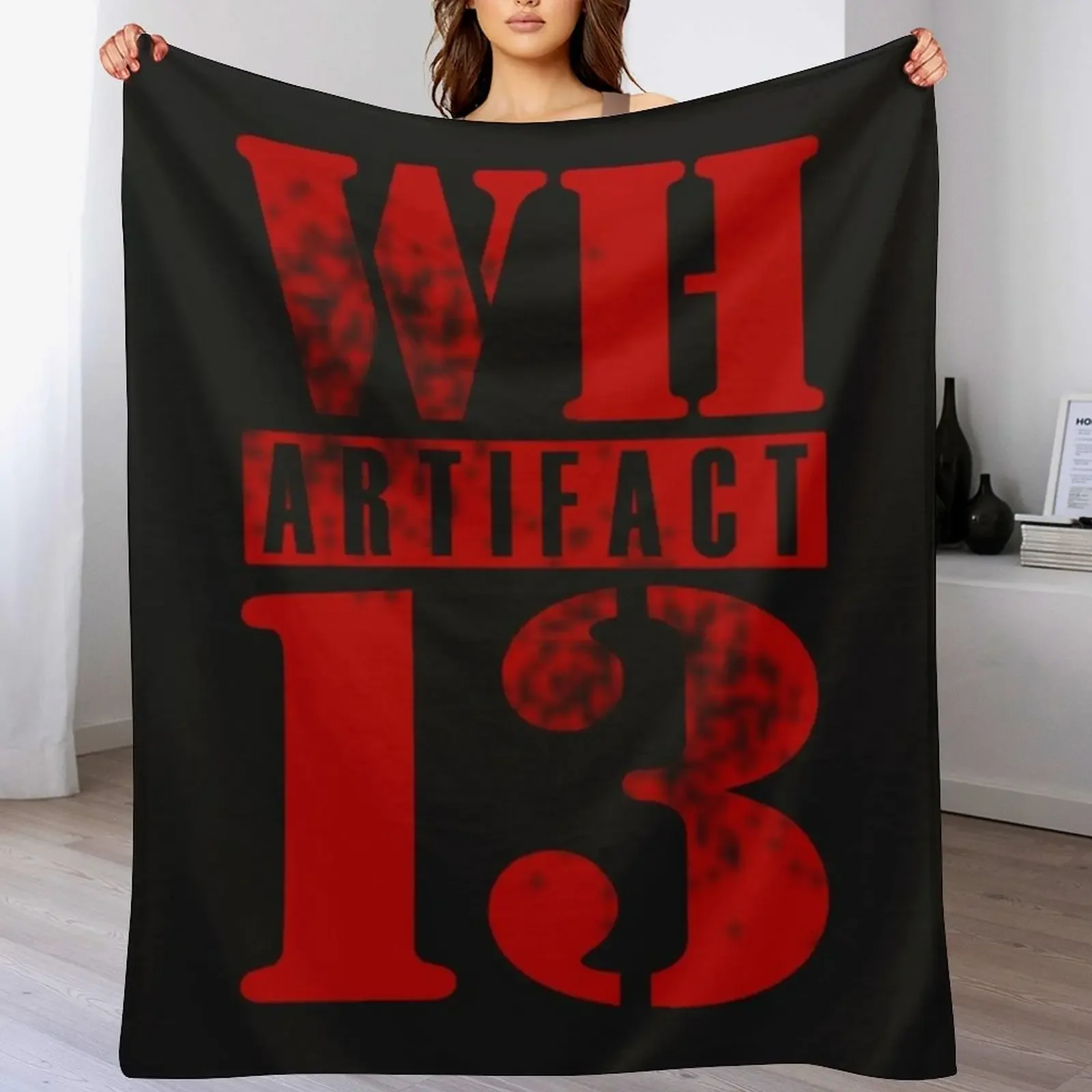 3D Printing Warehouse - Warehouse 13 T-ShirtWH13 Artifact Throw Blanket