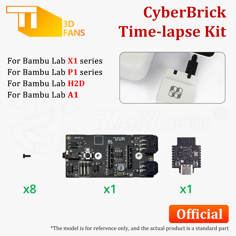 3D Printing Laptop - For Bambu Lab CyberBrick Time-lapse Kit