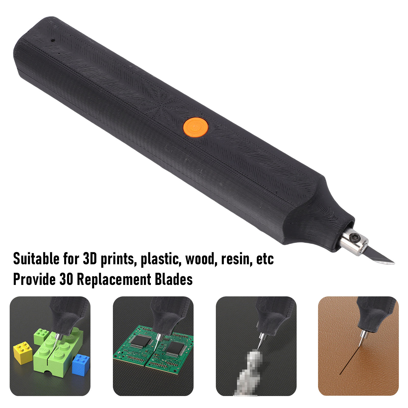 3D Printing Yourself - 40kHz Ultrasonic Cutter with 30 Replacement