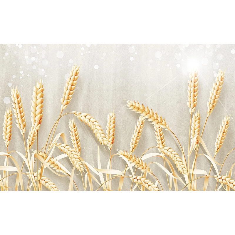 3D Printing Foto - Custom 3D Wallpaper Modern Minimalist Wheat
