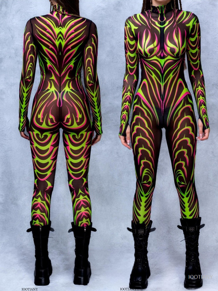 3D Printing Kit - New Halloween Adult Role Play Bodysuit