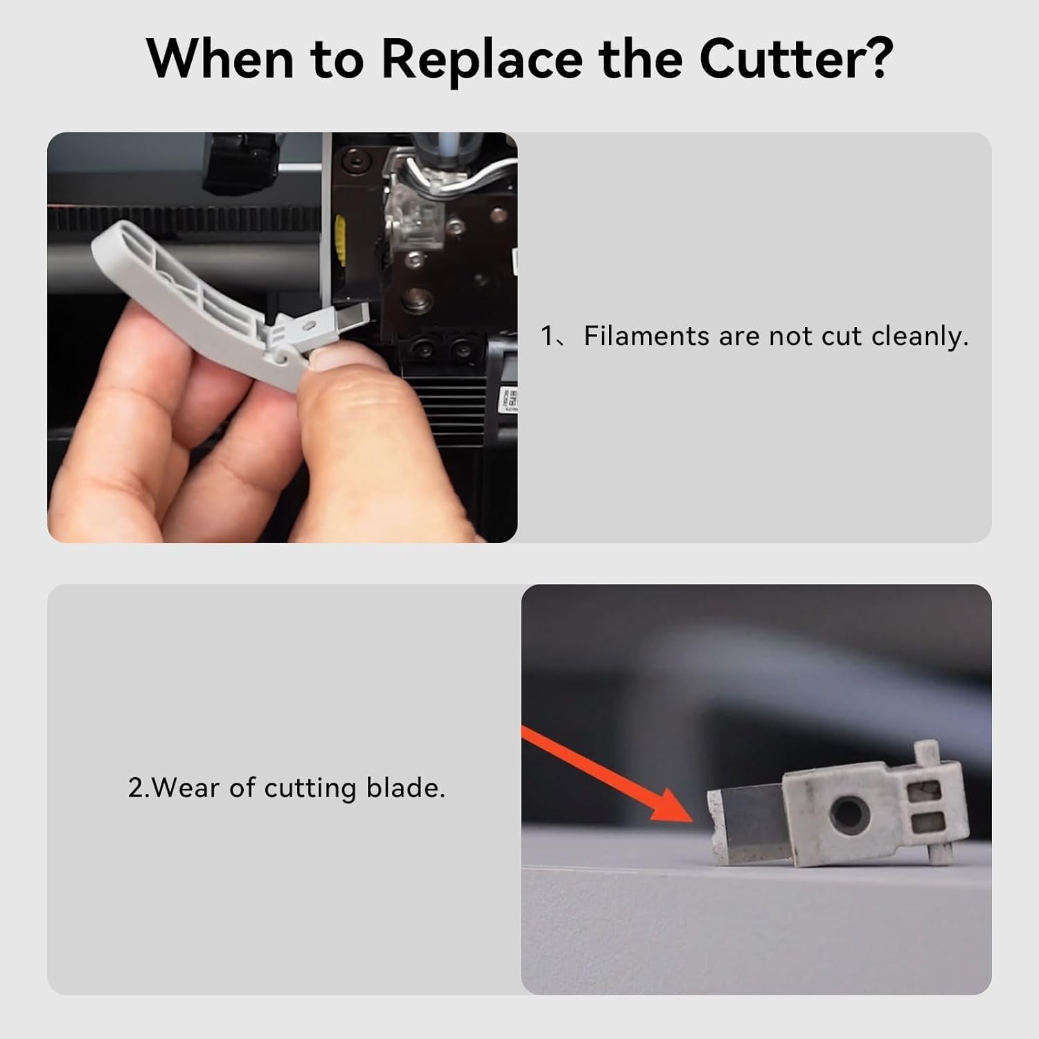 3PCS Replacement Filament Cutt - 3D Printing Pdf avis et prix