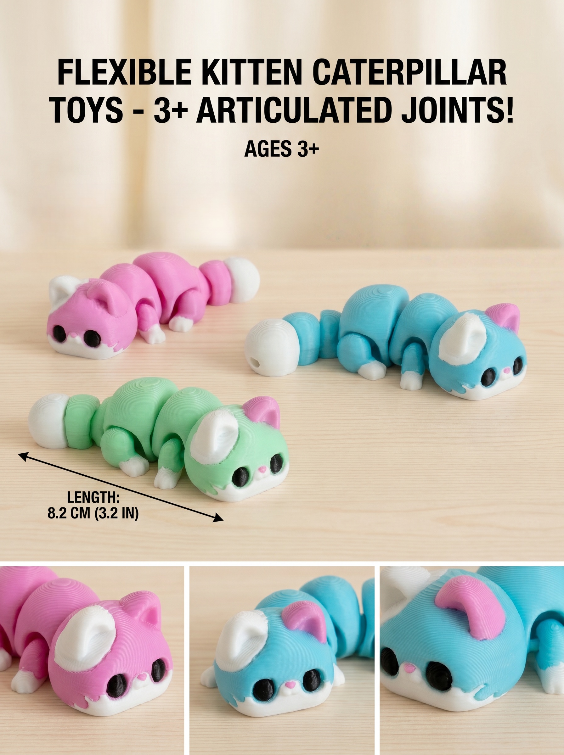 1/3 Piece - 3D Printed Articul - 3D Printing Gif avis et prix