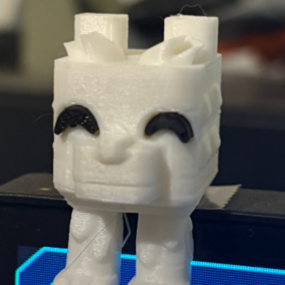 Cute Creeper Dog Computer Moni - 3D Printing Laptop avis et prix