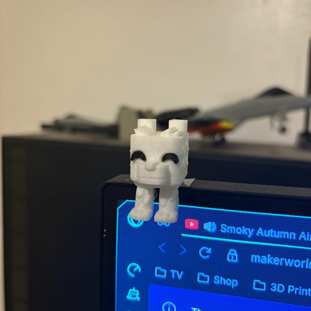 Cute Creeper Dog Computer Moni - 3D Printing Laptop avis et prix
