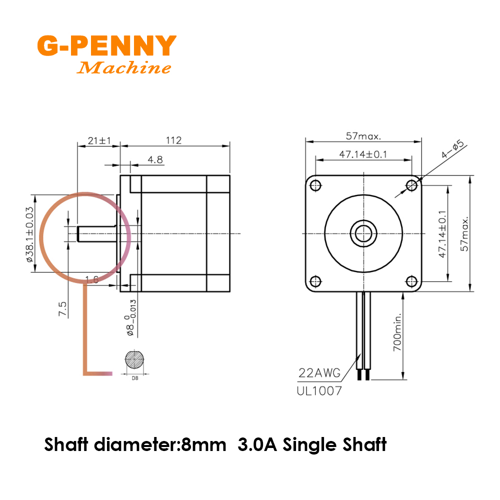 NEMA23 57x112mm 3Nm Stepper Mo - 3D Printing Laptop avis et prix
