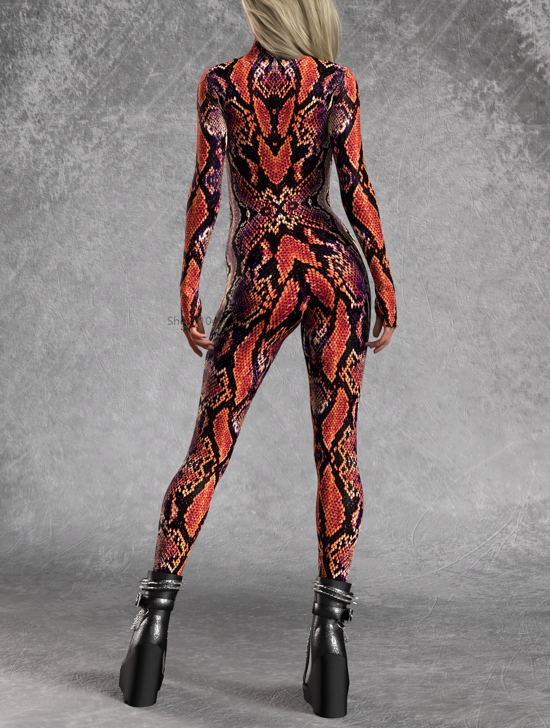 Red MF Costume 3D Animal Snake - 3D Printing Kit avis et prix