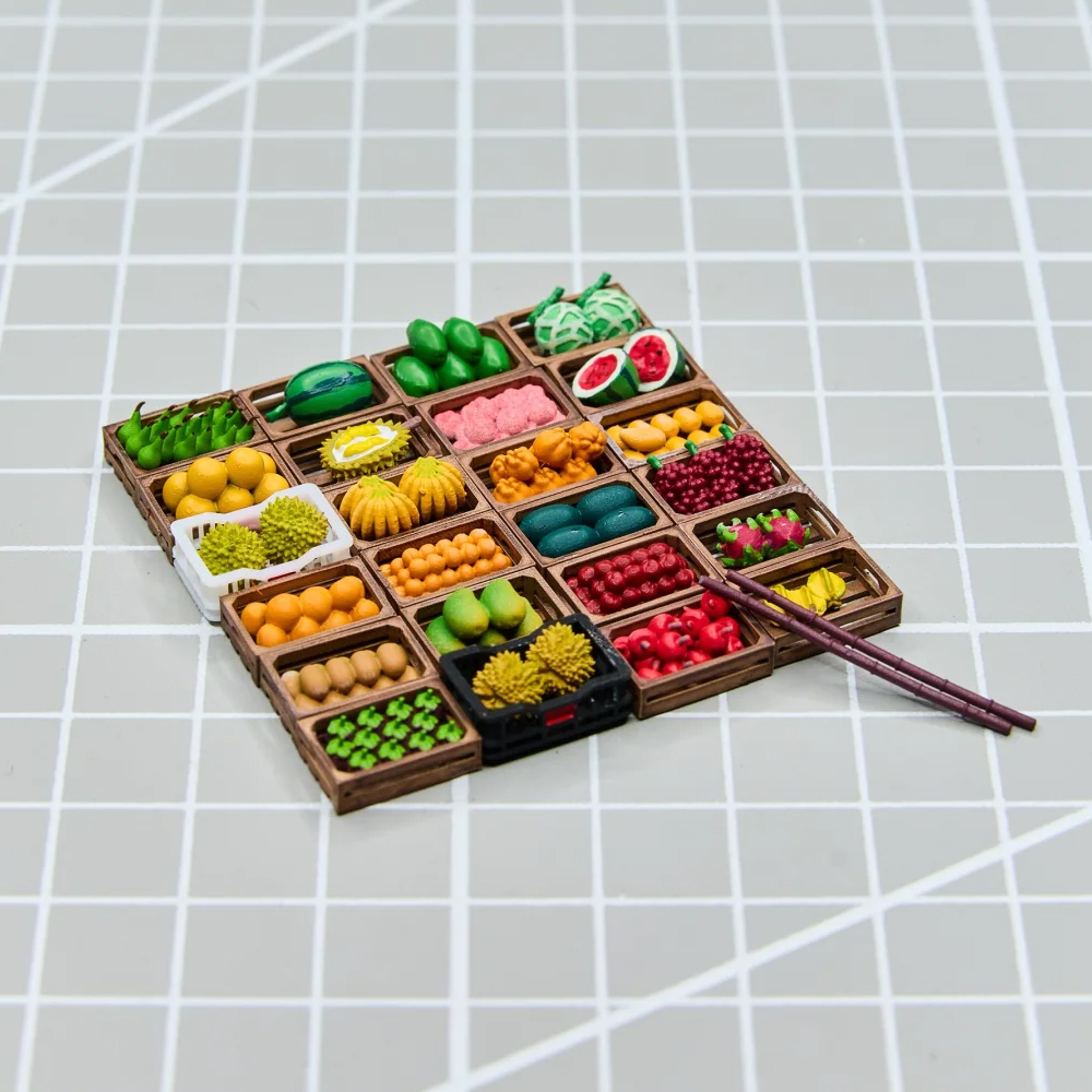 Kicarmod 1/64 Fruit Stand Mode - 3D Printing Kit avis et prix