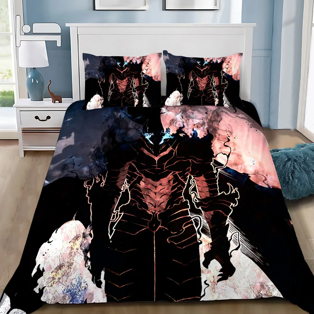 Anime Solo Leveling Bedding Se - 3D Printing Solo avis et prix
