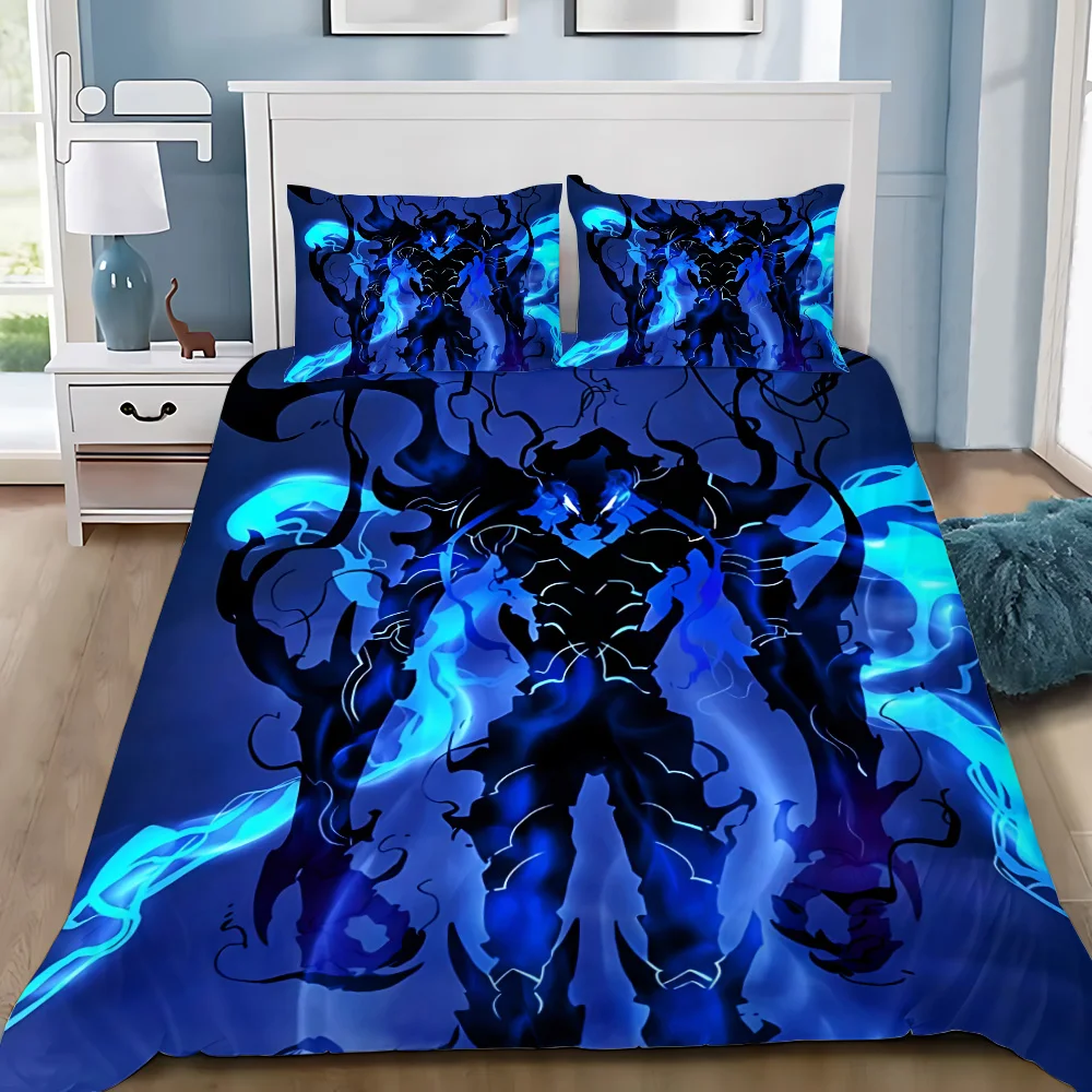 Anime Solo Leveling Bedding Se - 3D Printing Solo avis et prix