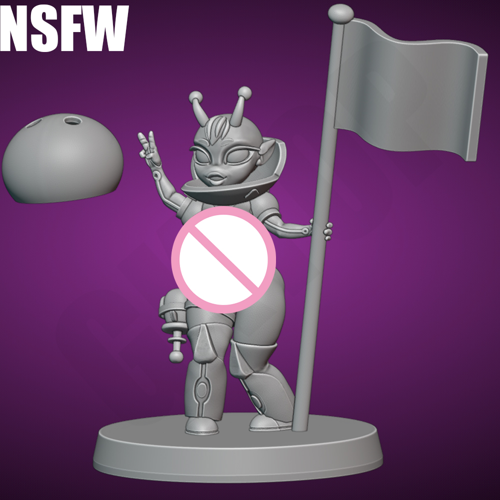 Space Explorer Alien NSFW 1/24 - 3D Printing Rabbit avis et prix
