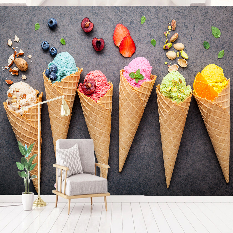 Custom 3D Photo Wall Mural Ice - 3D Printing Foto avis et prix