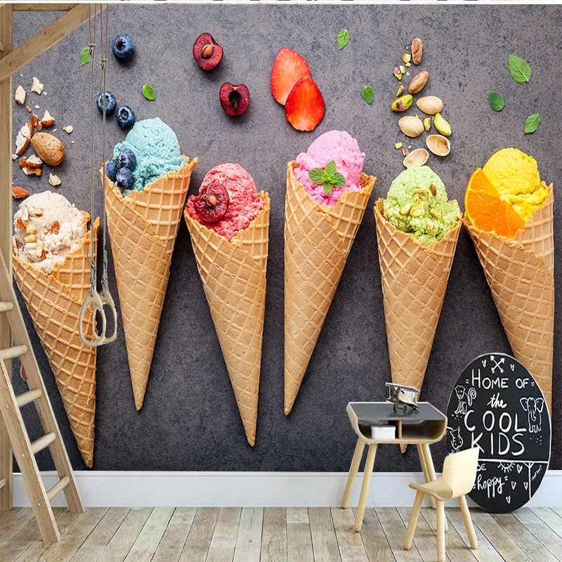 Custom 3D Photo Wall Mural Ice - 3D Printing Foto avis et prix