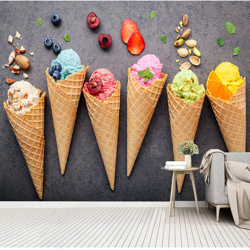 Custom 3D Photo Wall Mural Ice - 3D Printing Foto avis et prix