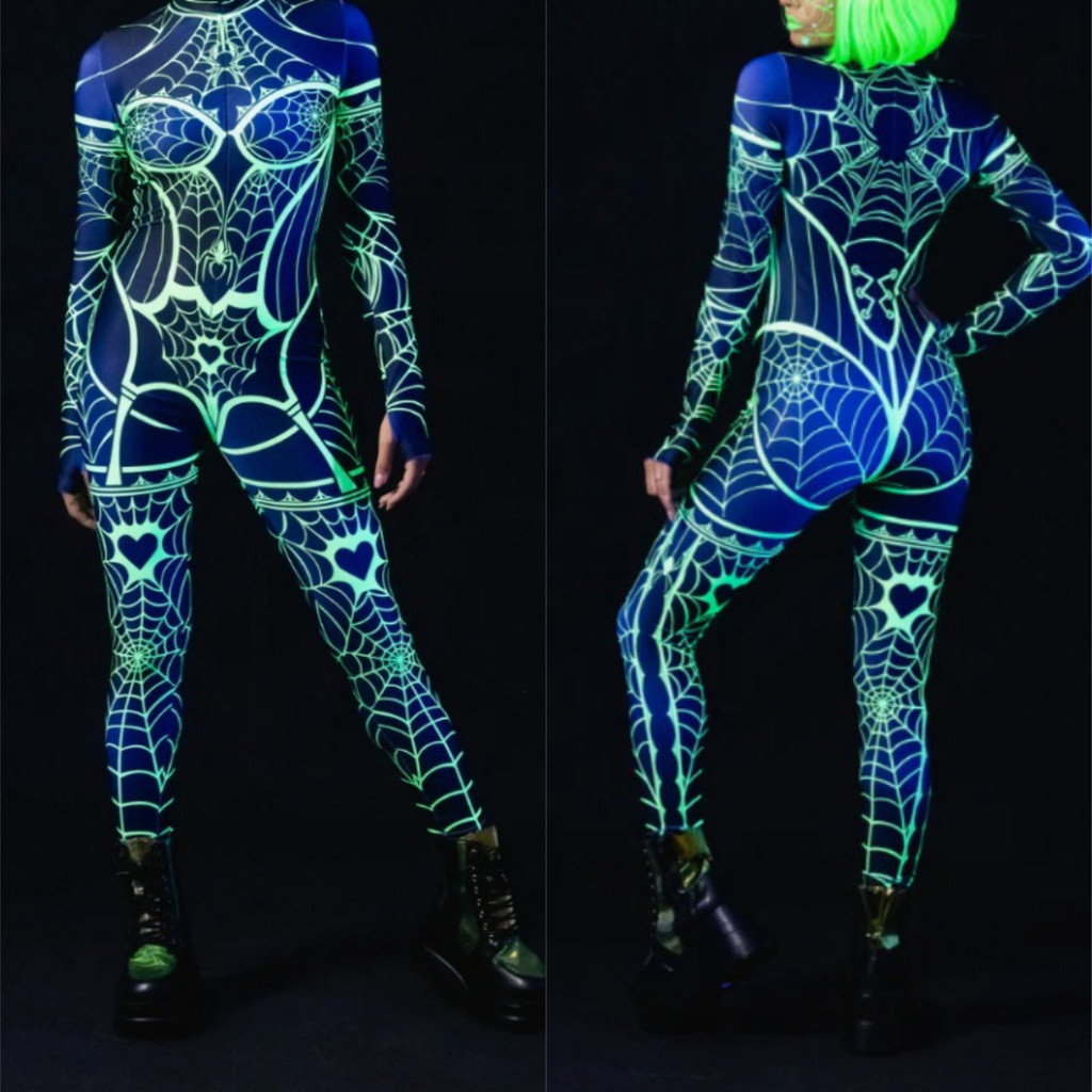 Unisex Cyber Punk Spider Web 3 - 3D Printing Web avis et prix