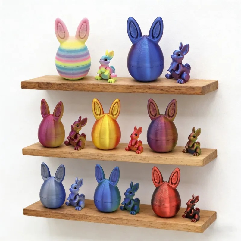 Easter Bunny Ornament 3D Print - 3D Printing Rabbit avis et prix