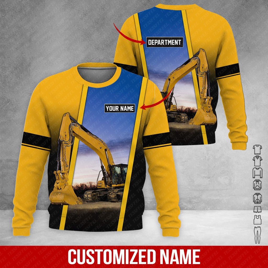 Custom Name Excavator Operator - 3D Printing Operator avis et prix