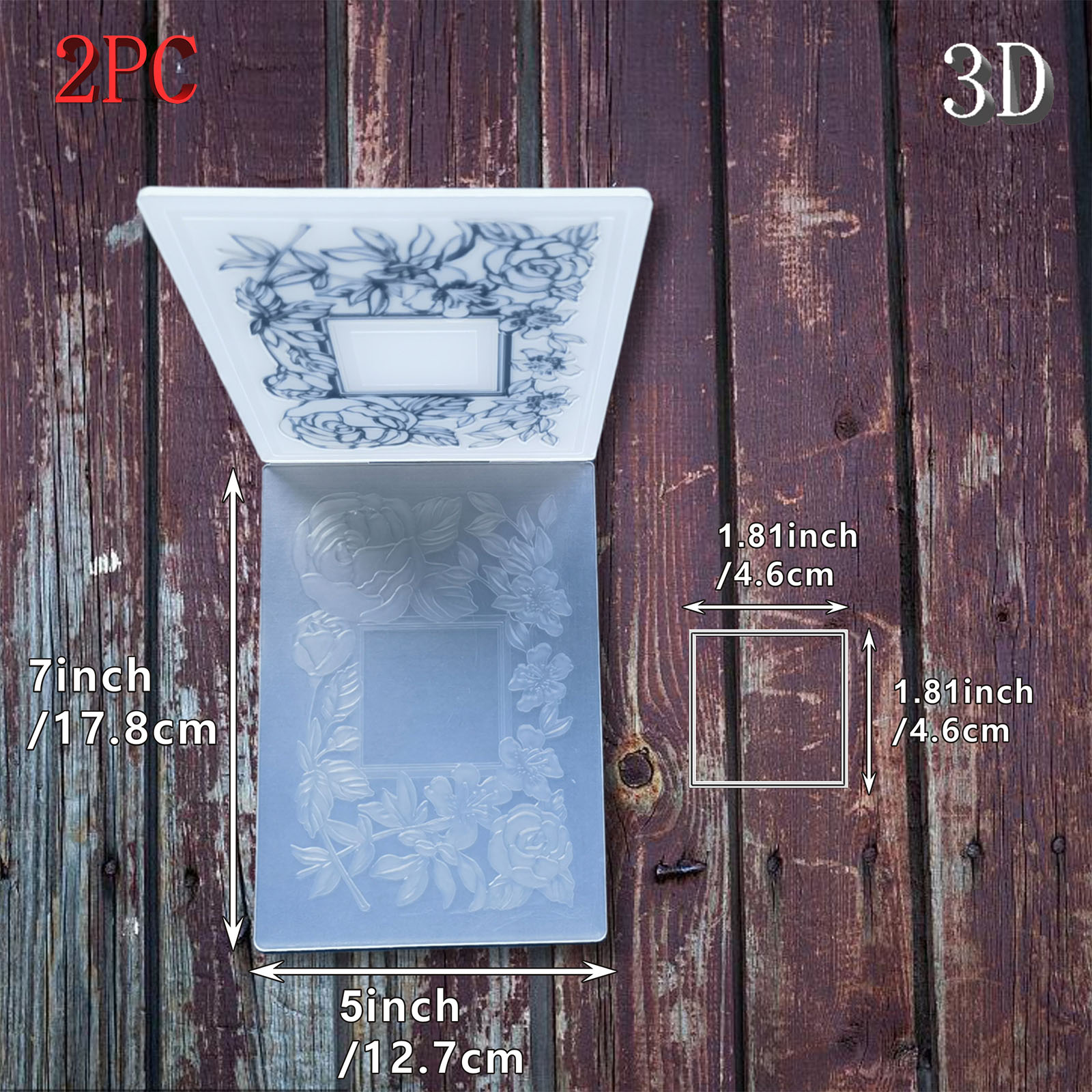 Rectangular photo album flower - 3D Printing Foto avis et prix
