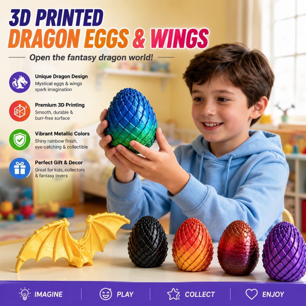 3D Printed 7.5/5.5CM Twisted D - 3D Printing Gif avis et prix