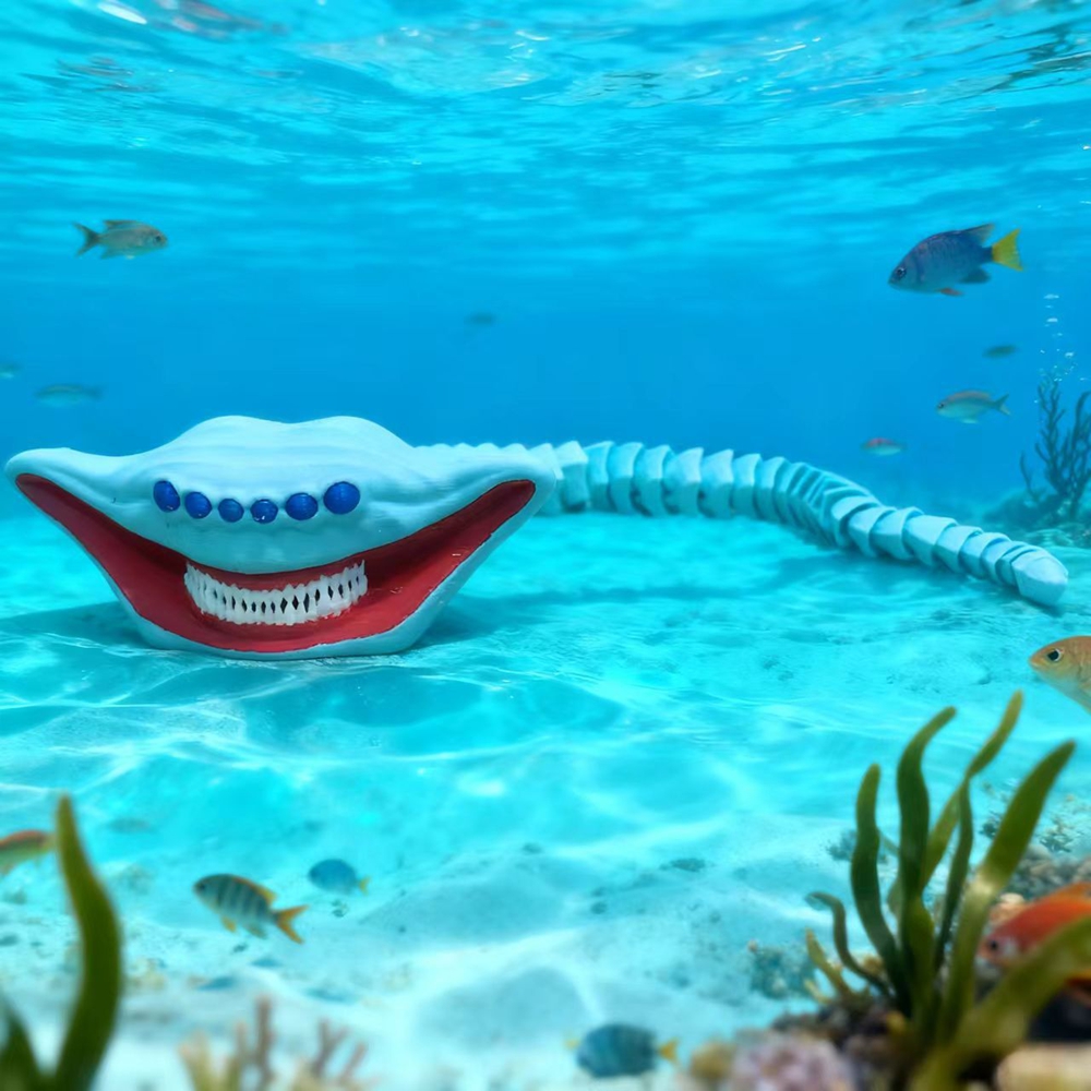 3d Printed Deep Sea Monster Se - 3D Printing Gif avis et prix
