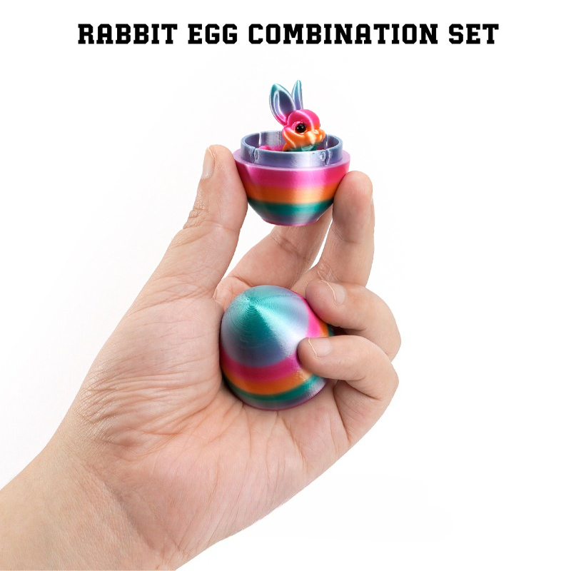 3D Printed Rabbit Eggs Figurin - 3D Printing Rabbit avis et prix