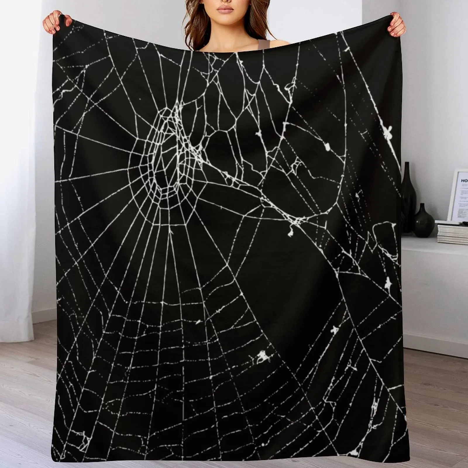 Spider Web Throw Blanket Fluff - 3D Printing Web avis et prix