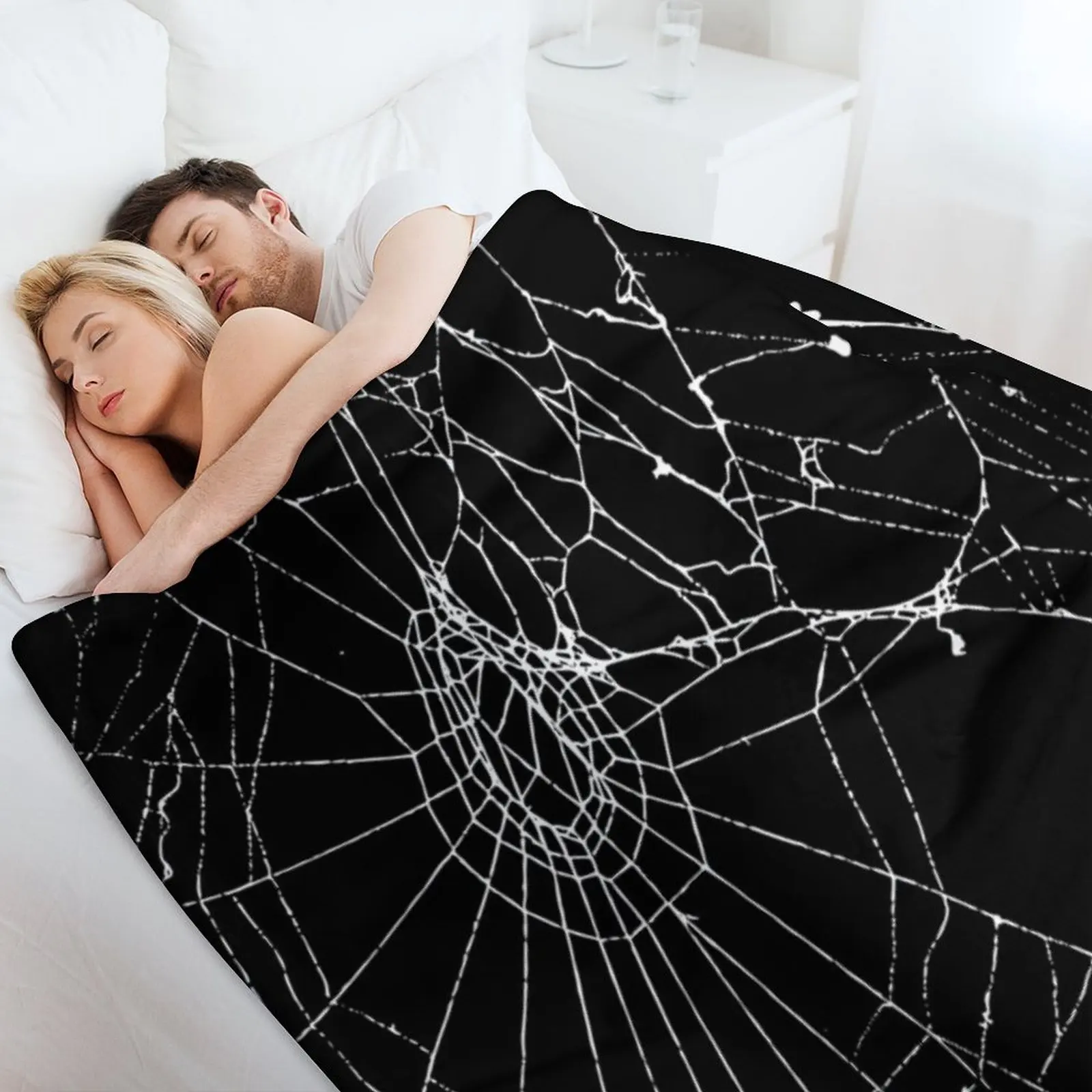 Spider Web Throw Blanket Fluff - 3D Printing Web avis et prix