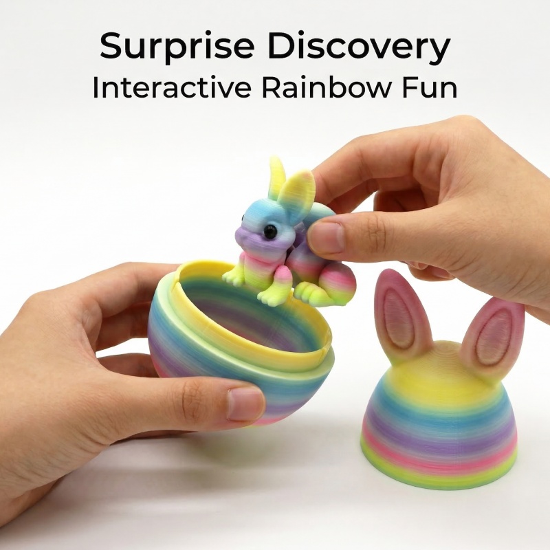 Cute 3D Printed Rabbit Eggs Wi - 3D Printing Rabbit avis et prix