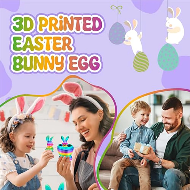 Cute 3D Printed Rabbit Eggs Wi - 3D Printing Rabbit avis et prix