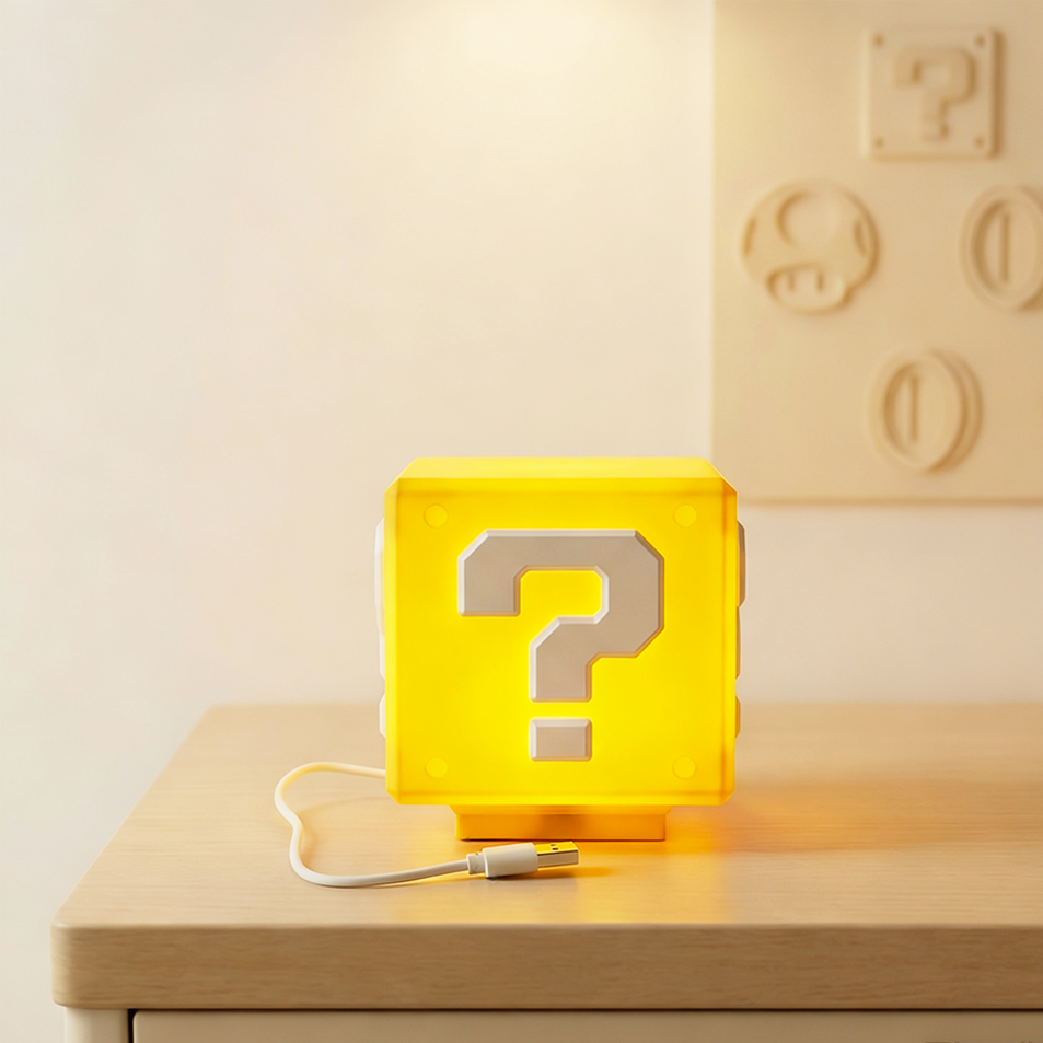 2026Question Block Lamp with S - 3D Printing Lego avis et prix