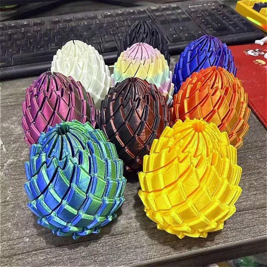 Dragon Egg Rotating Toy, 3D Pr - 3D Printing Warehouse avis et prix