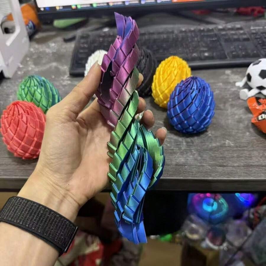 Dragon Egg Rotating Toy, 3D Pr - 3D Printing Warehouse avis et prix