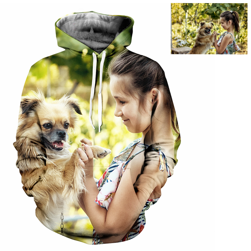 Custom 3D Print Hoodie For Men - 3D Printing Foto avis et prix