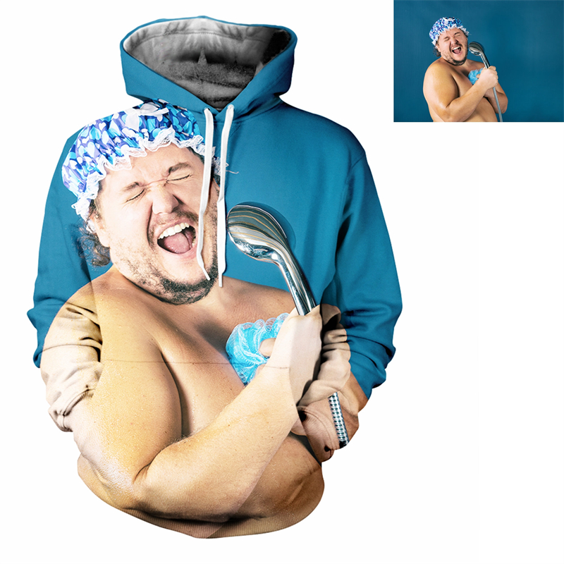 Custom 3D Print Hoodie For Men - 3D Printing Foto avis et prix