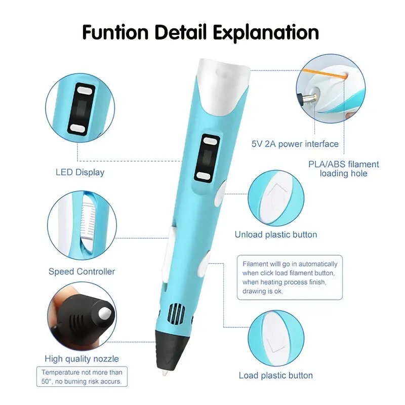 3D Printing Pen DIY Three-dime - 3D Printing Pdf avis et prix