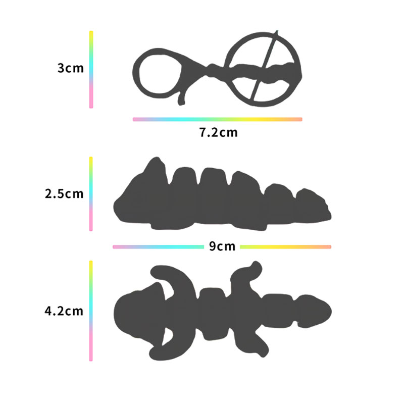 3D Printed Chameleon Keychain  - 3D Printing Gif avis et prix
