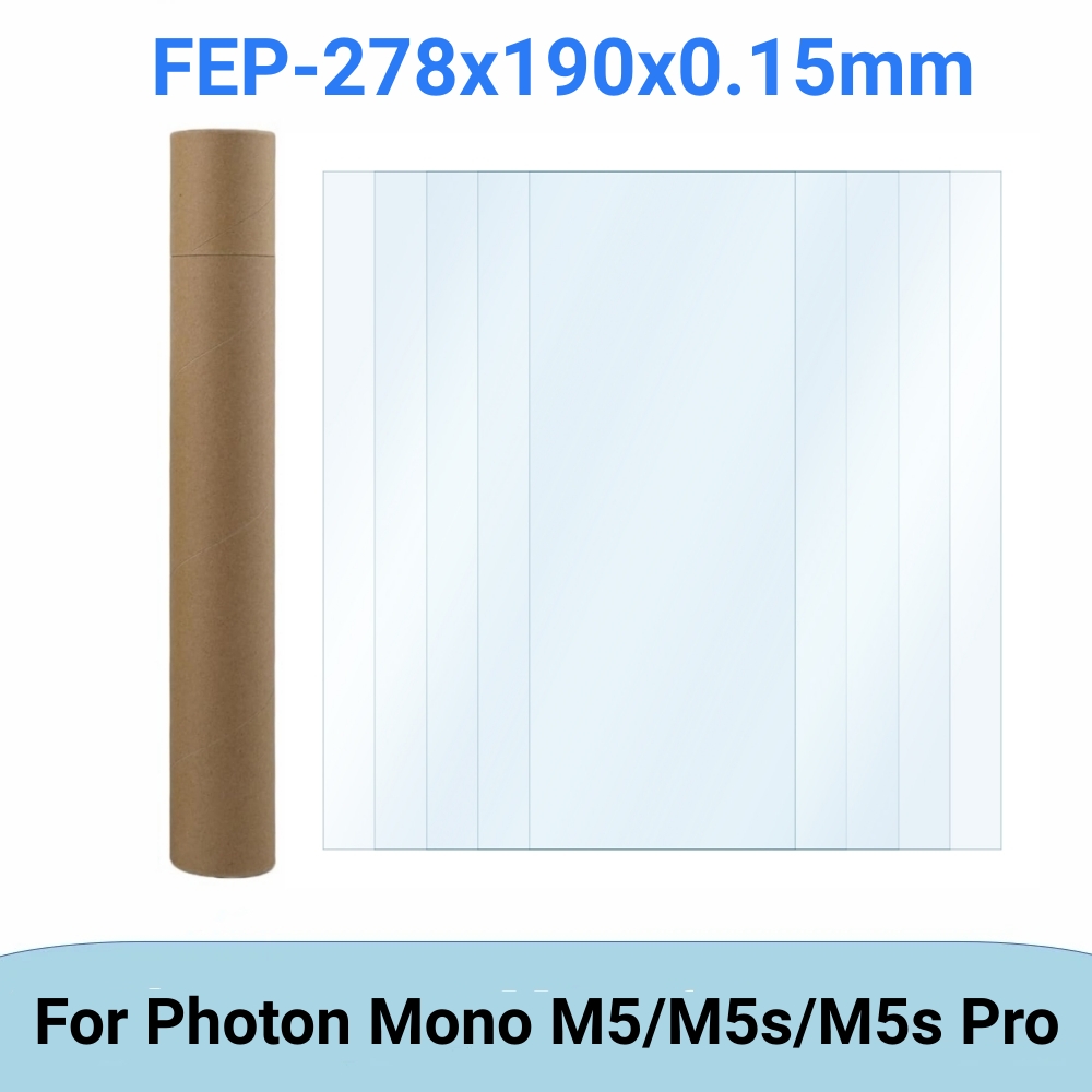 5 Pcs FEP Film 10.1 Inch 278*1 - 3D Printing Pdf avis et prix