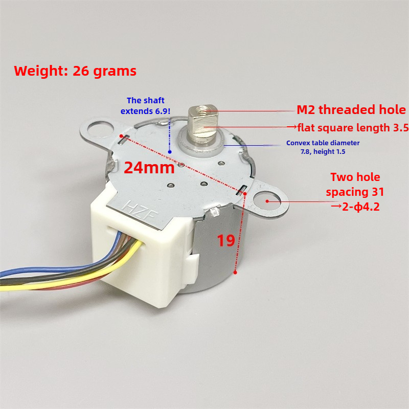 24BYJ48  DC 5V Stepper Motor D - Stepper Motor avis et prix