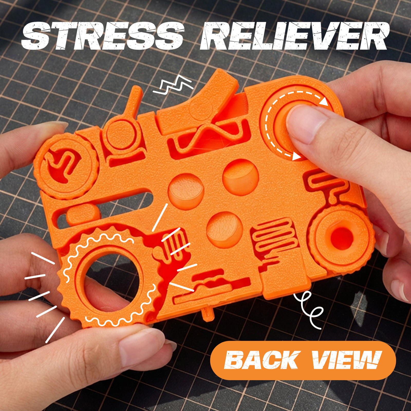 12-in-1 Stress Relief Toy 3D P - 3D Printing Yourself avis et prix