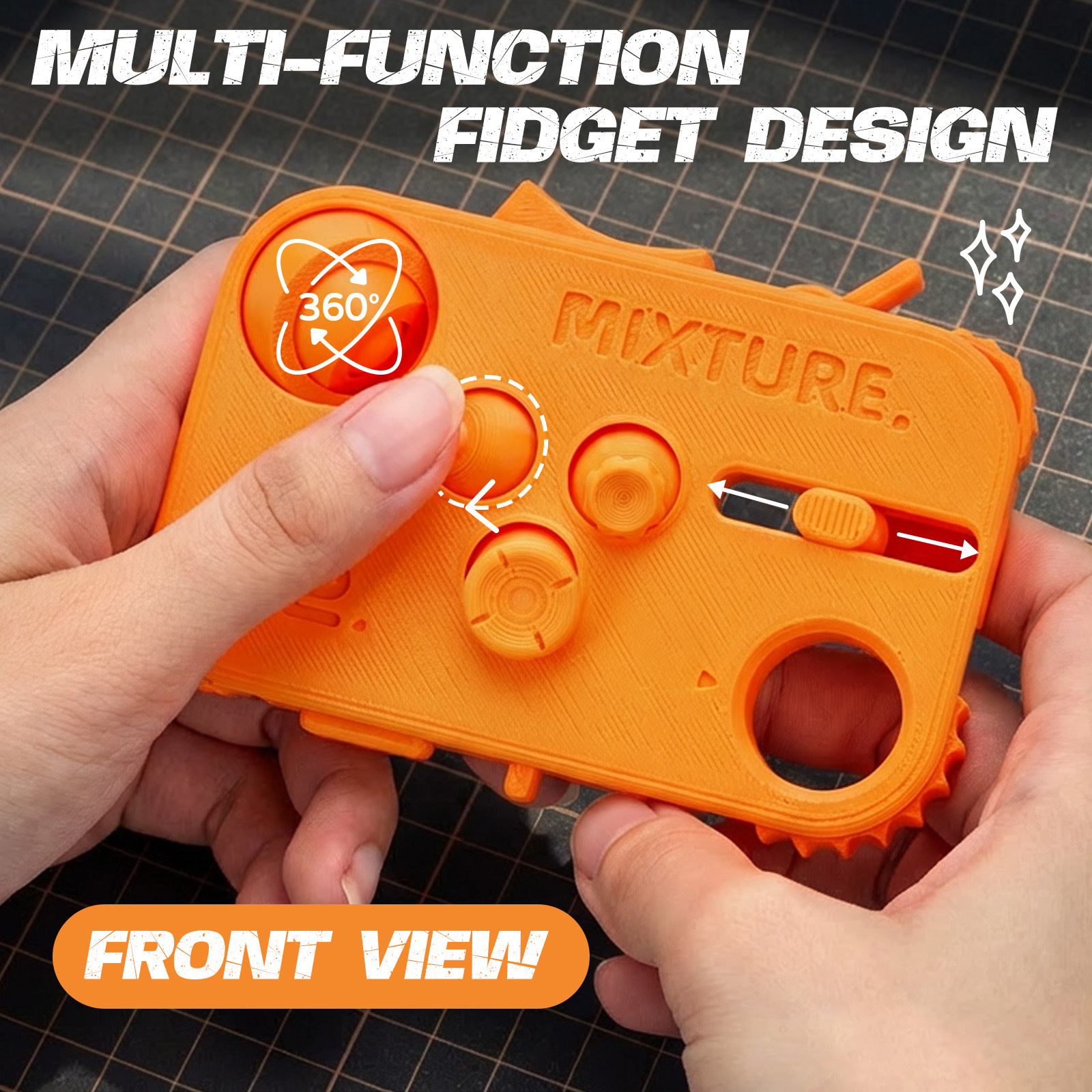 12-in-1 Stress Relief Toy 3D P - 3D Printing Yourself avis et prix