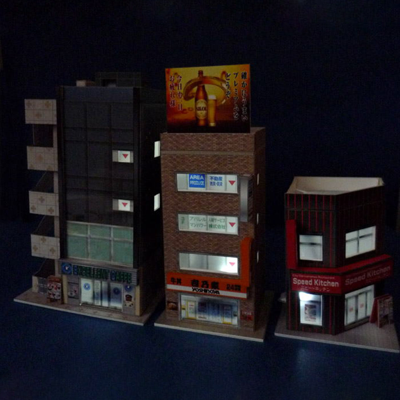 1:150 N-Scale Japanese Buildin - 3D Printing Lego avis et prix
