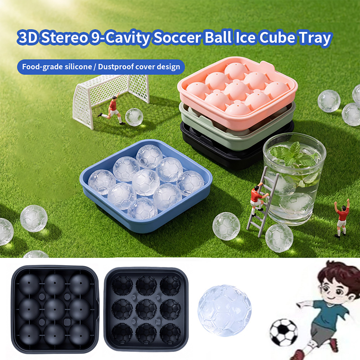 1Pcs Football-Themed Silicone  - 3D Printing Gundam avis et prix